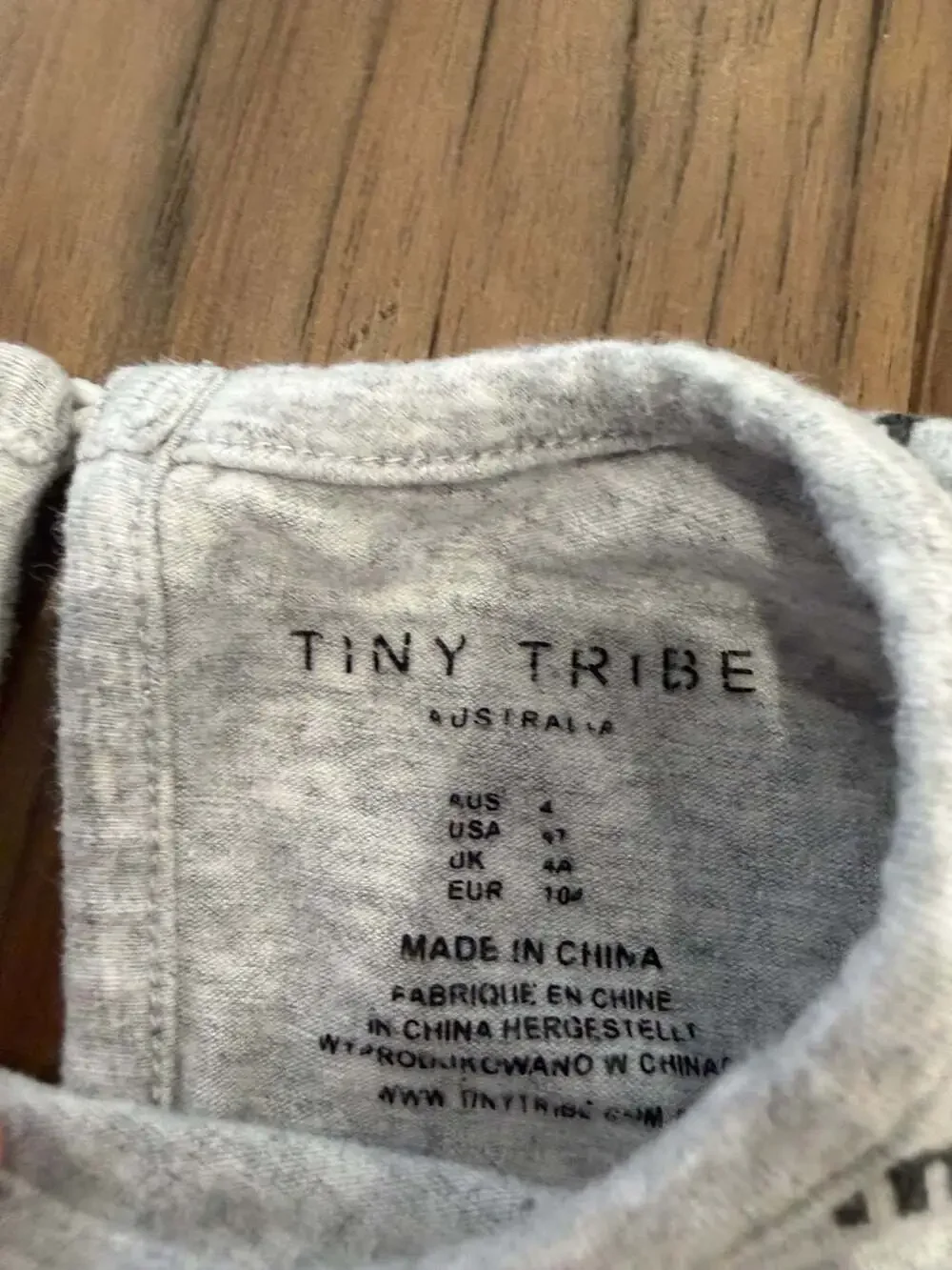 Tiny Tribe Australia 'Pretty' Graphic Short Sleeve Romper
